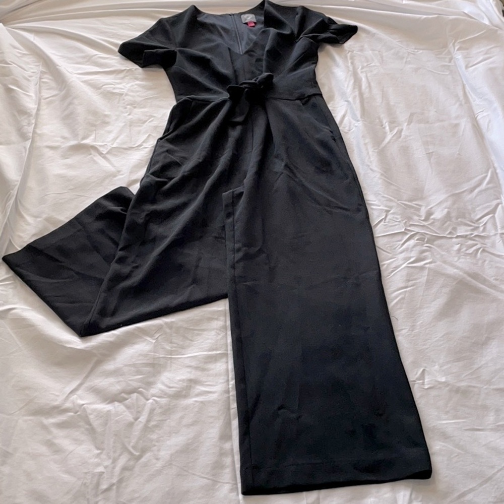 Vince Camino Tie Front Jumpsuit